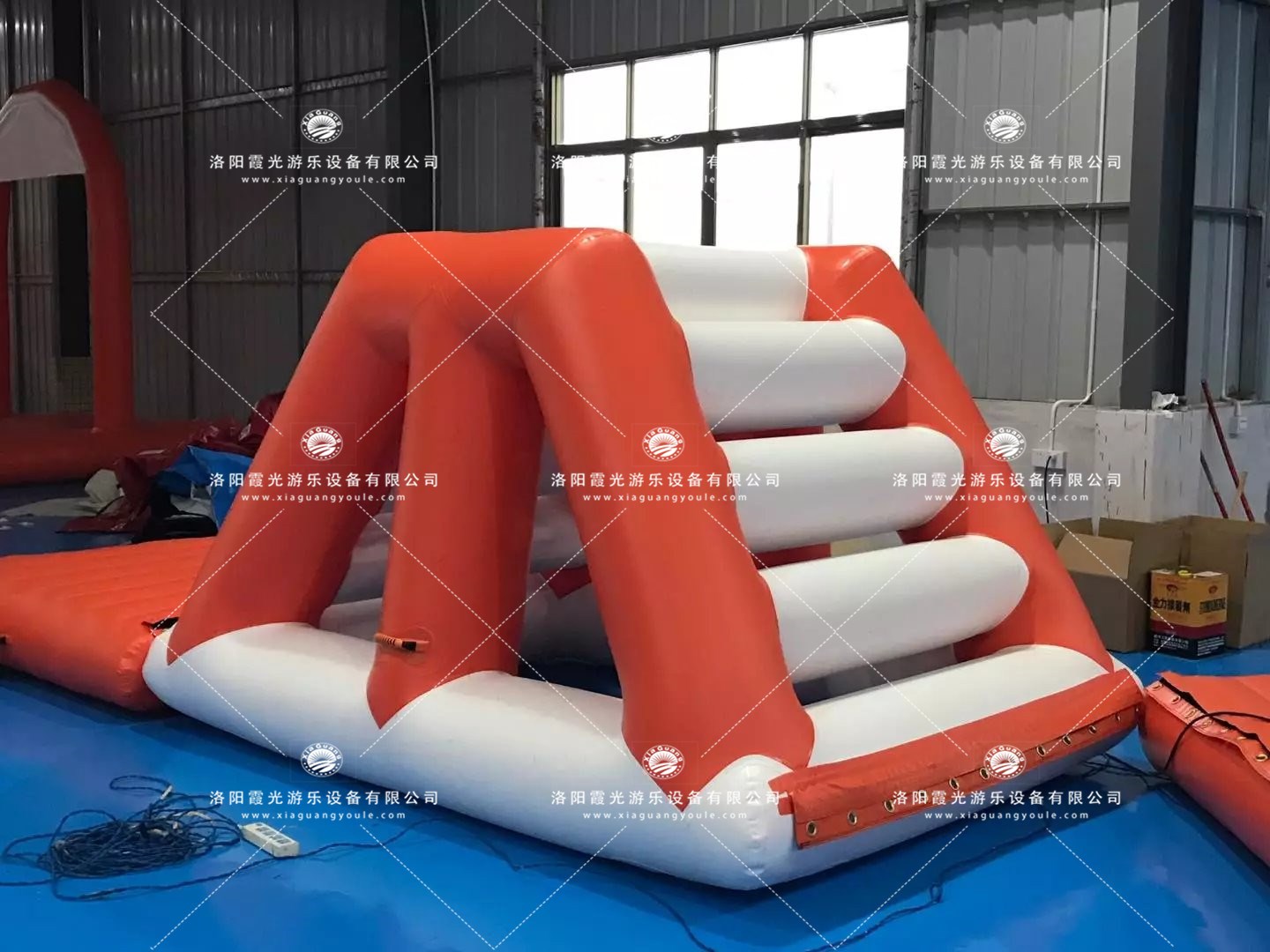 昌洒镇水上闯关设施